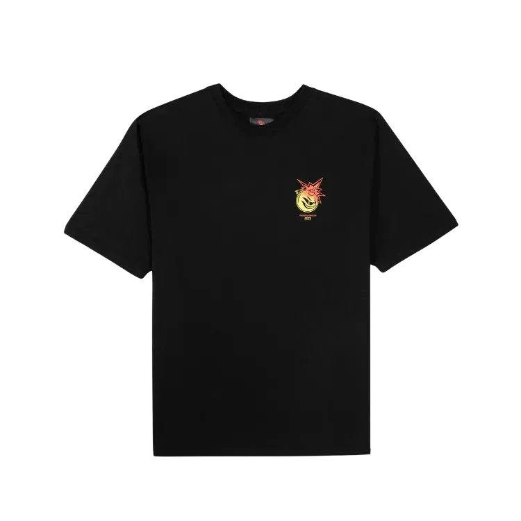 The Hundreds x High Company Camiseta Adam Bomb Flames Tee Washed