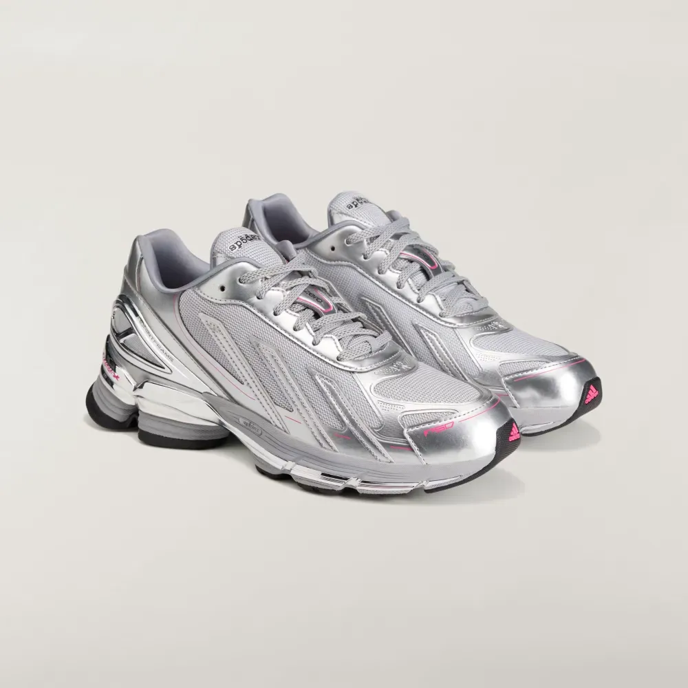 【NEW ITEM】  F50 sneaker Sp5der x adidas F50 Formotion Silver Metallic Core Black - Droper