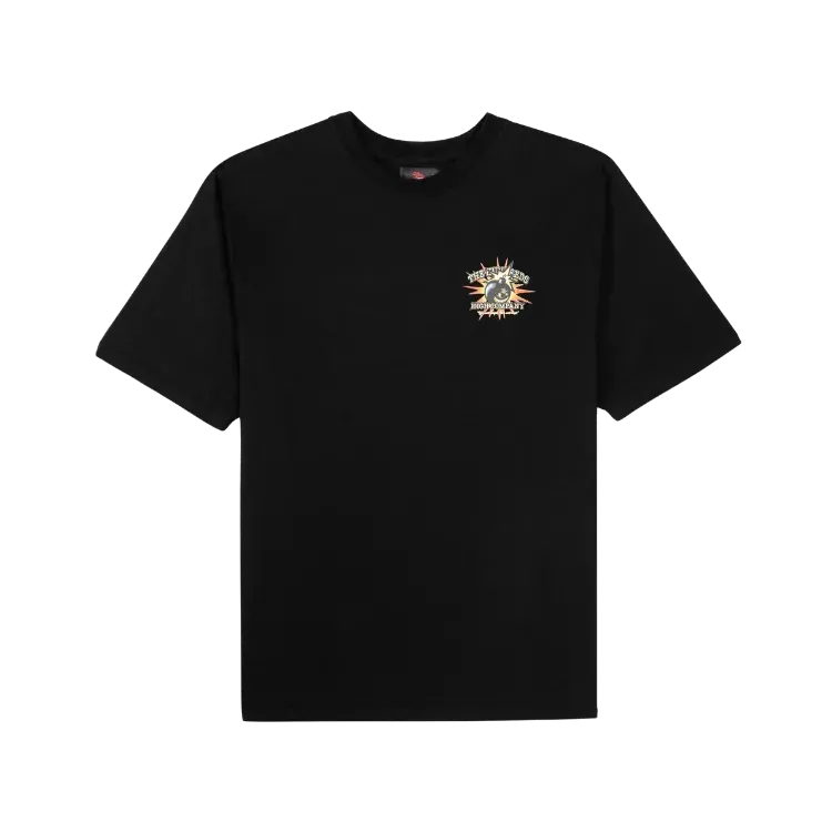 The Hundreds x High Company Camiseta Adam Bomb Beach Washed Black