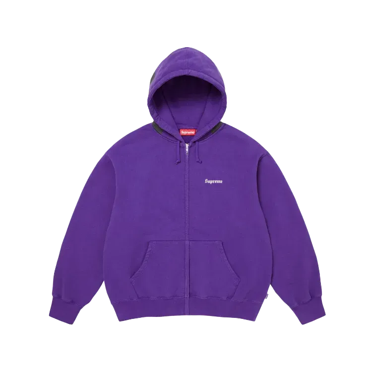 Moletom Supreme Paris Is Burning Zip Up Purple SS26-W18 - Droper