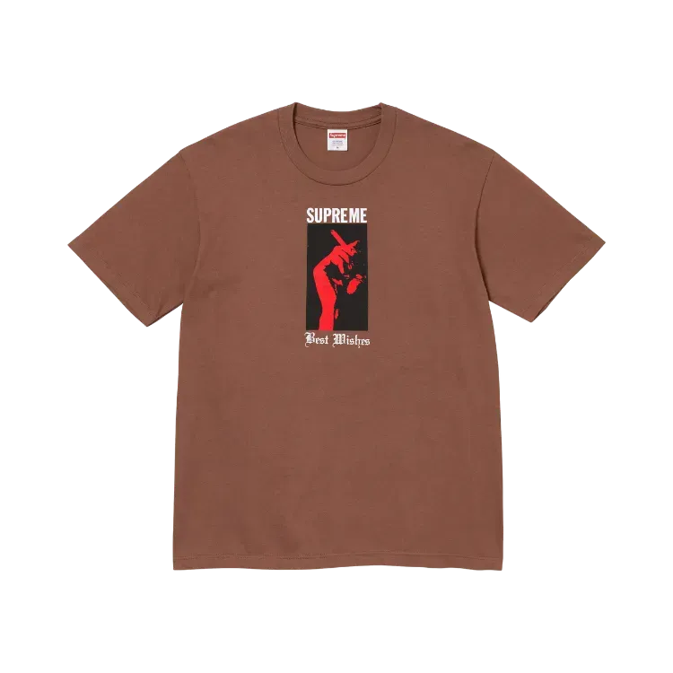 Camiseta Supreme Wish Brown SS26-W18 - Droper