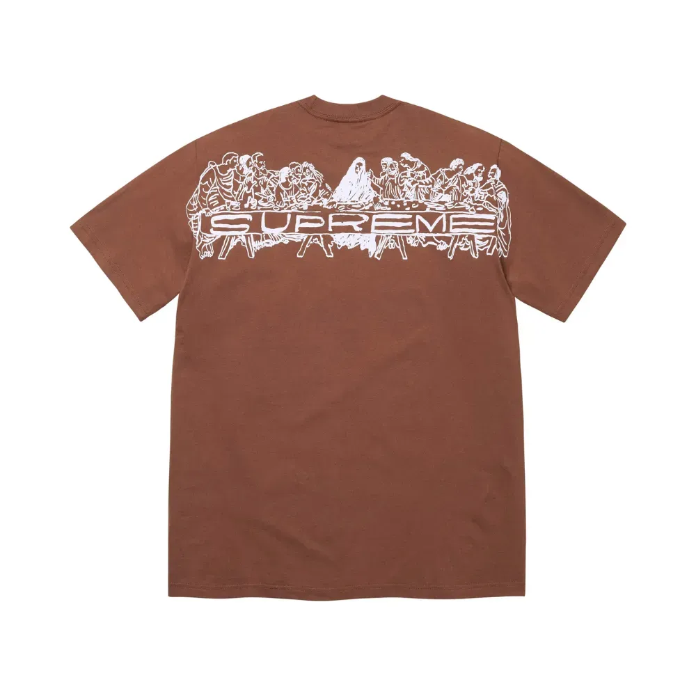 Camiseta Supreme Supper Brown SS26-W18 - Droper