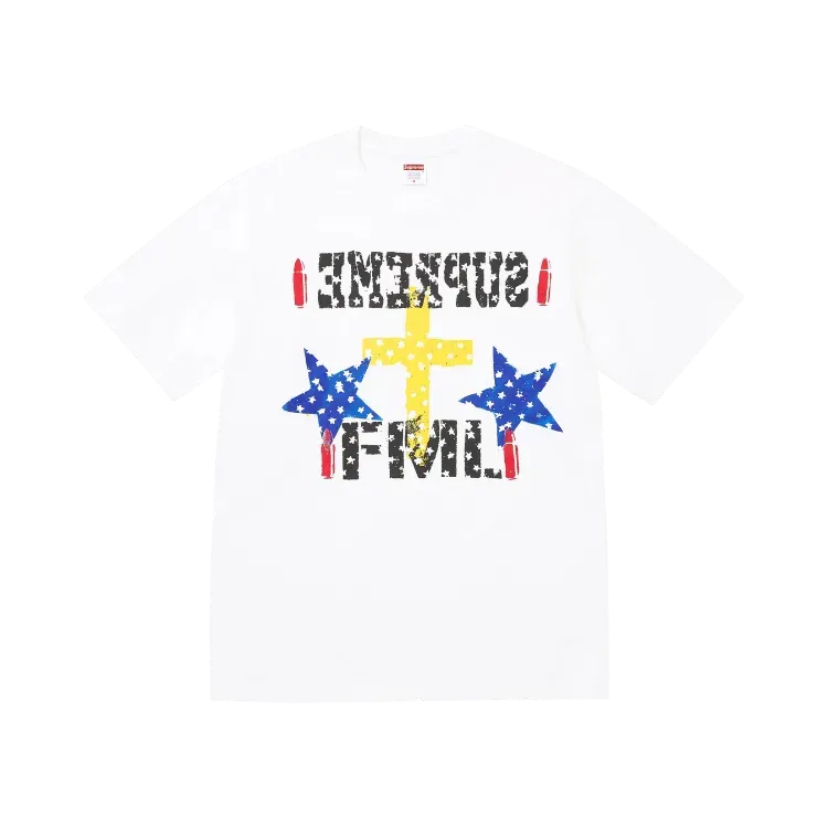 Camiseta Supreme FML White SS26-W18