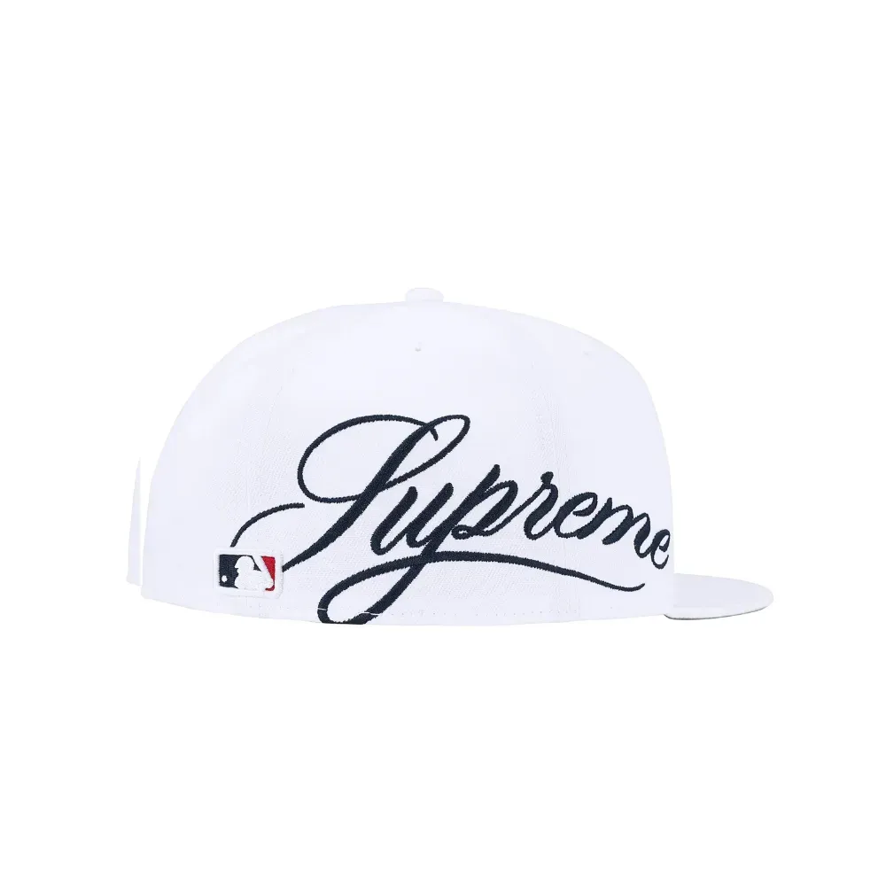 New Era x Supreme Boné New York Yankees White SS26-W18 - Droper
