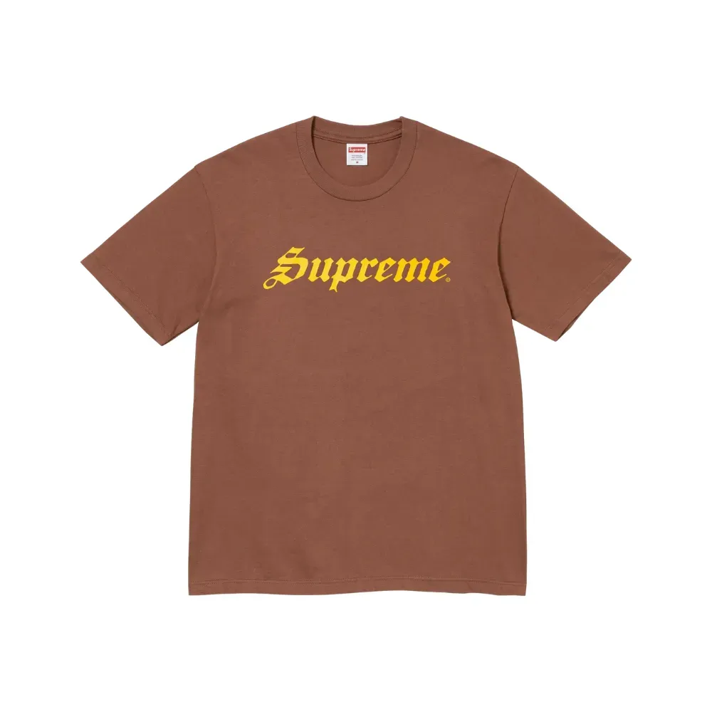 トップス Supreme Speed Tee s Camiseta Supreme Speed Tee Brown SS26-W18 - Droper