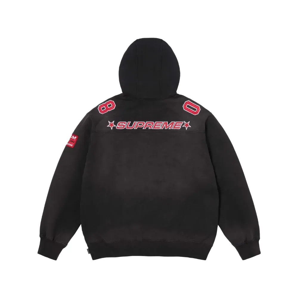 Moletom Supreme Football Jersey Black SS26-W18 - Droper