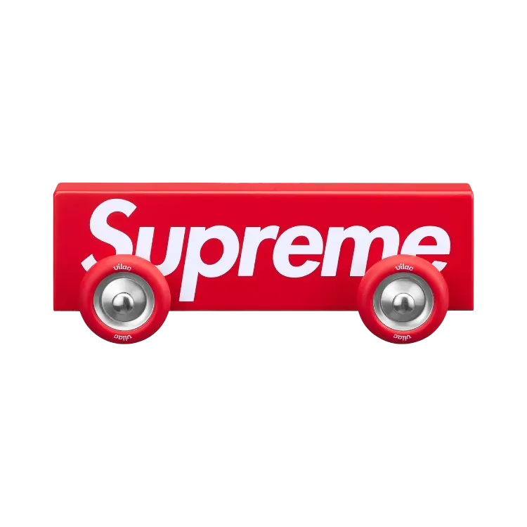 Vilac x Supreme Brinquedo Wooden Car Box Logo Red SS26-W18