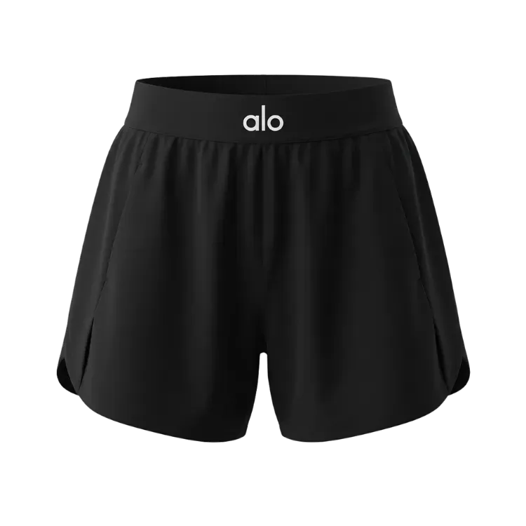 ウォーキング・ランニングウェア alo MatchPointShort black XXS Shorts Alo Yoga Match Point Black - Droper