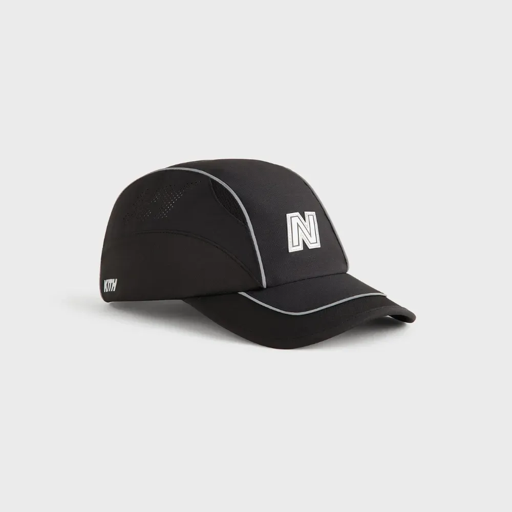 Kith x New Balance Mixed Tech Griffey Runner Cap Black foto 2