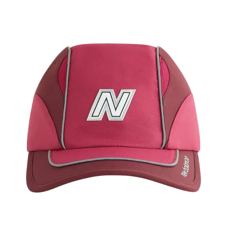Kith x New Balance Mixed Tech Griffey Runner Cap Red