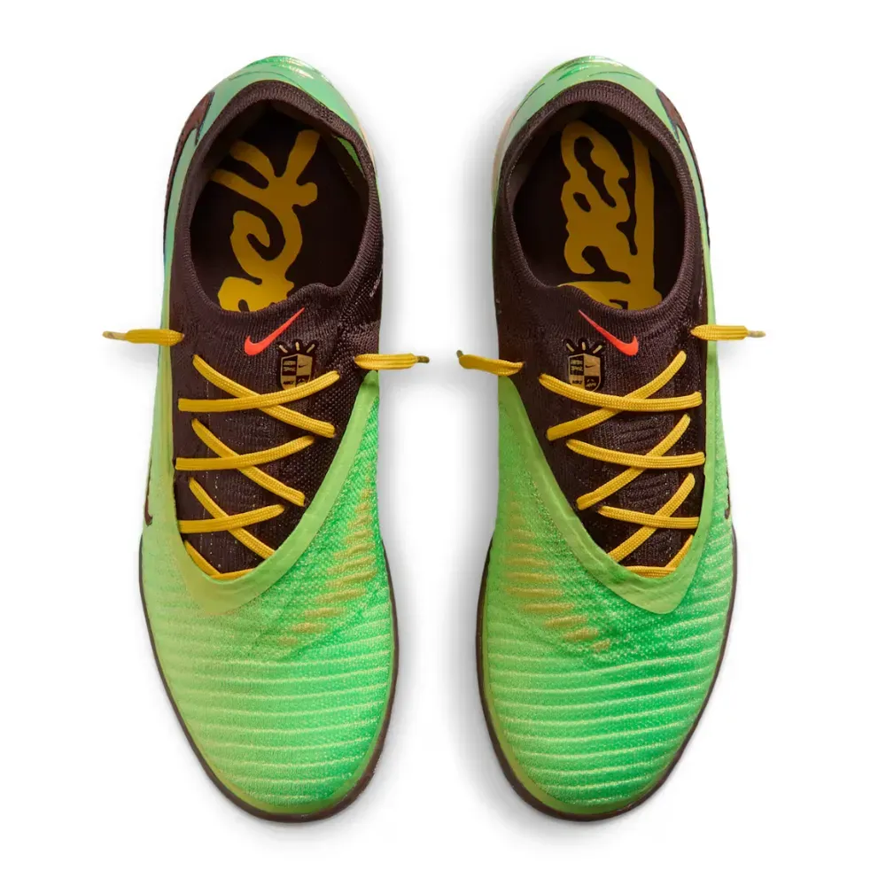 Cactus Jack x Nike Chuteira Phantom 6 Low Indoor Earth Metallic