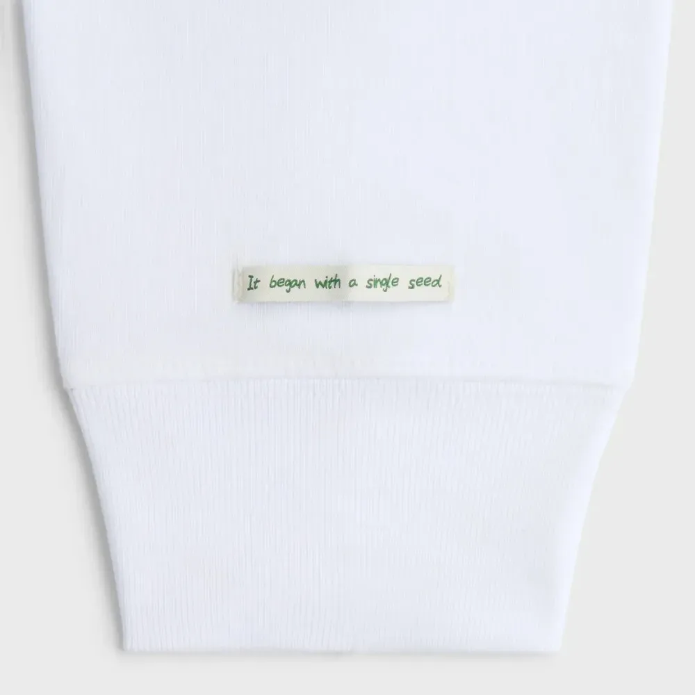 Kith x New Balance Moletom NY Woodblock Long Sleeve Pocket White