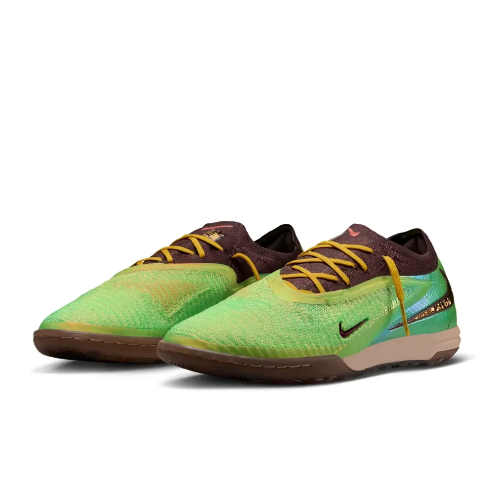 Cactus Jack x Nike Chuteira Phantom 6 Low Indoor Earth Metallic