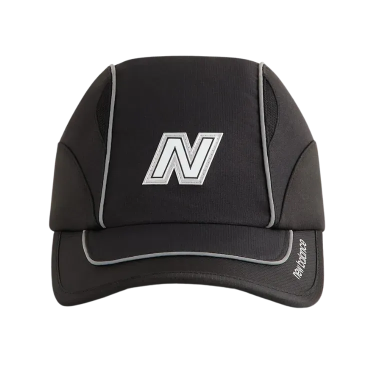 Kith x New Balance Mixed Tech Griffey Runner Cap Black