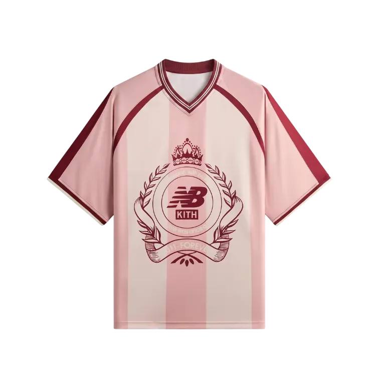 Kith x New Balance Camiseta Mesh Kayce Jersey Dusty Lilac