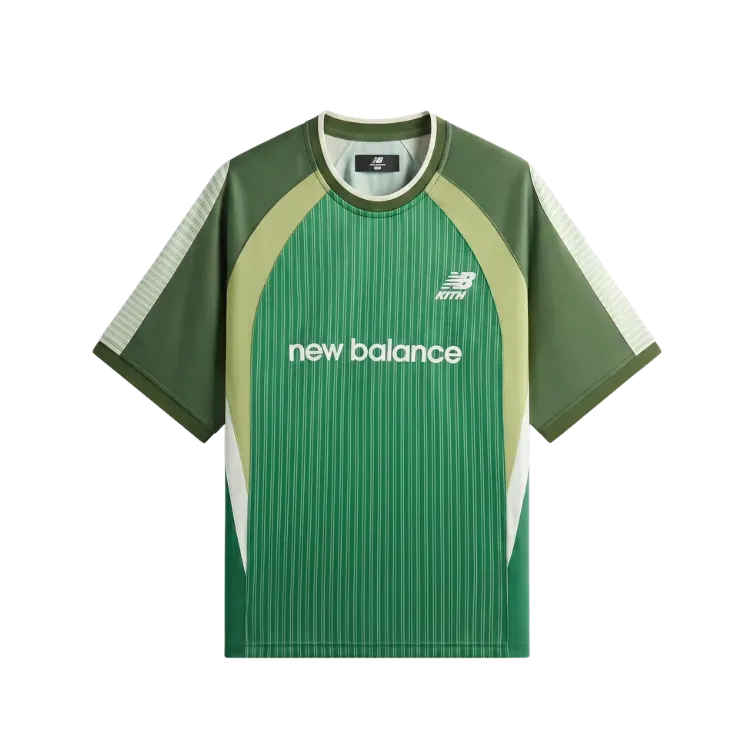Kith x New Balance Camiseta Mesh Chase Jersey Spring Juniper