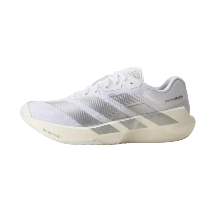 adidas Adizero Dropset Pro Cloud White Silver Metallic