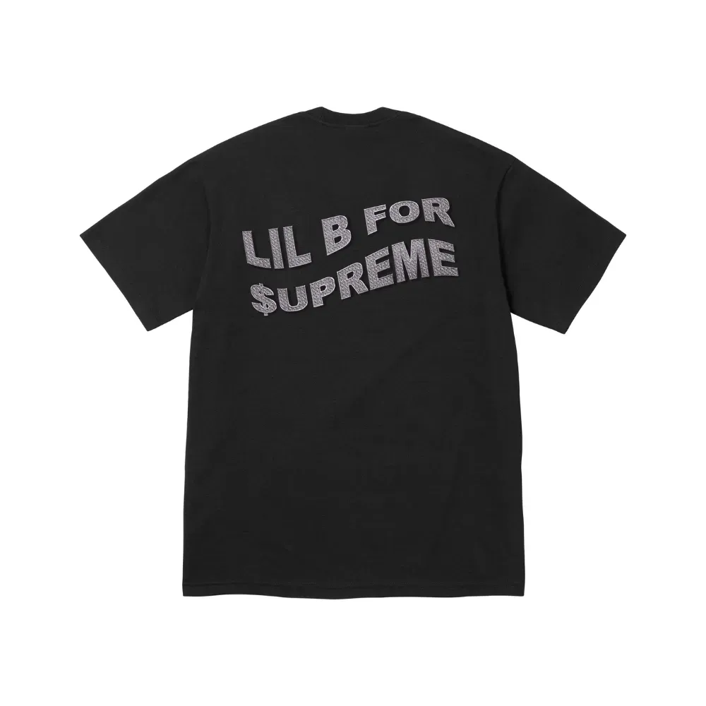 Camiseta Supreme Based Tee Black SS26-W18 - Droper