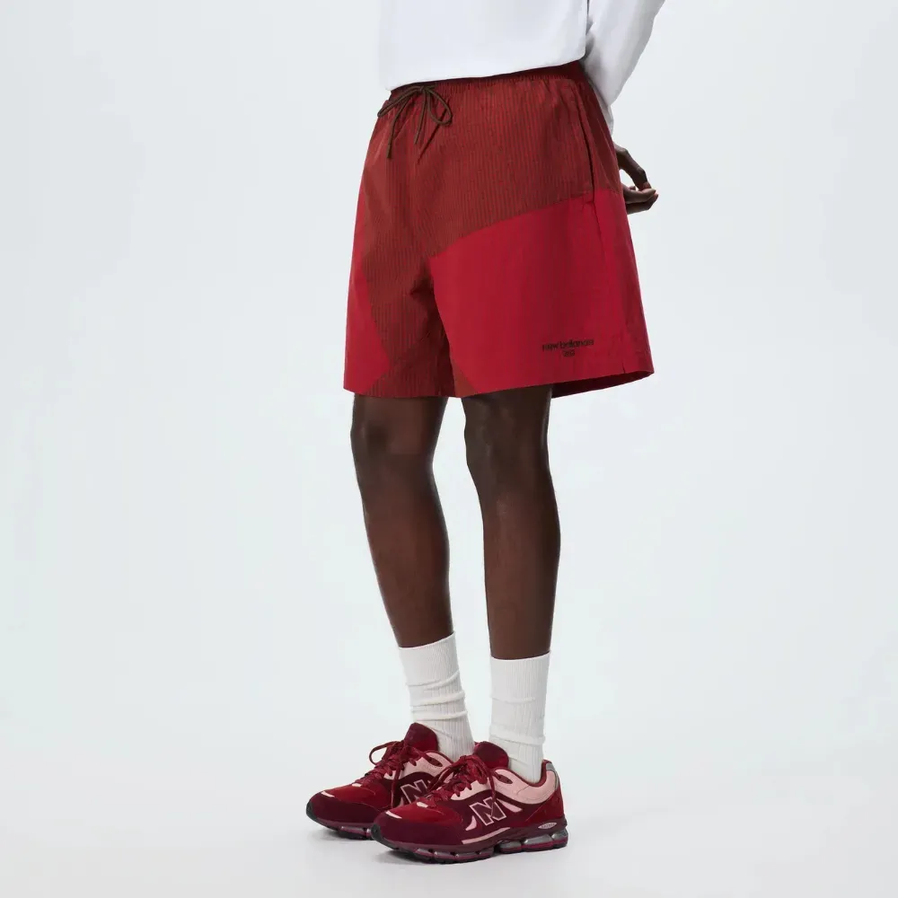 Kith x New Balance Short Poplin Mix Madison Biking Red foto 2