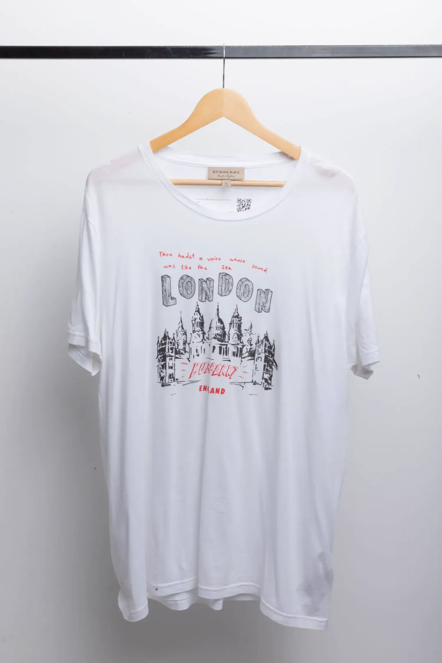 Camiseta Burberry London White