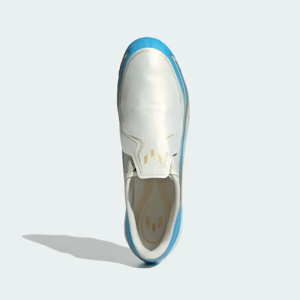 Imagem Lionel Messi x adidas Chuteira F50 League FG El Último Tango Ivory Blue