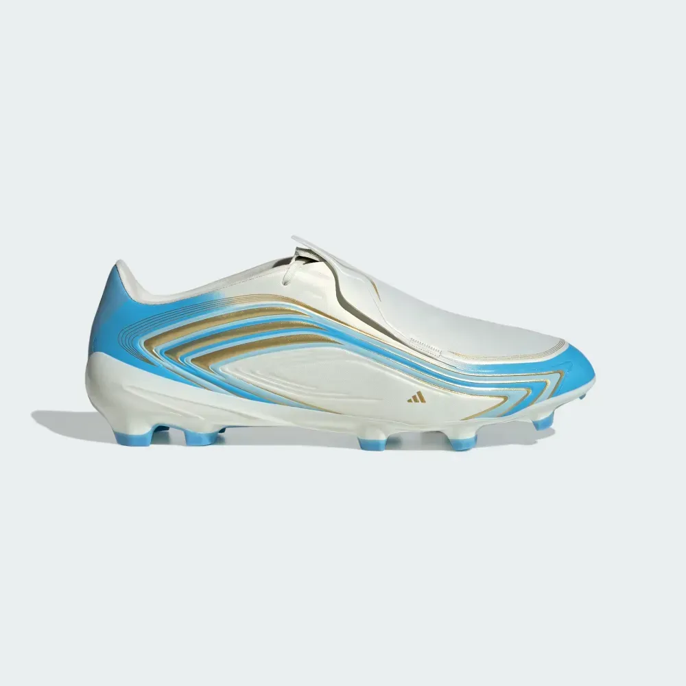 Imagem Lionel Messi x adidas Chuteira F50 League FG El Último Tango Ivory Blue