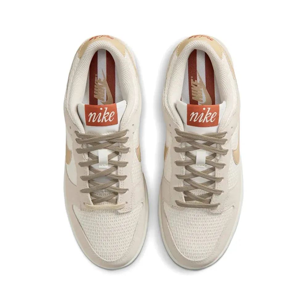 Nike Dunk Low SE Sail Light Orewood Brown Linen - Droper