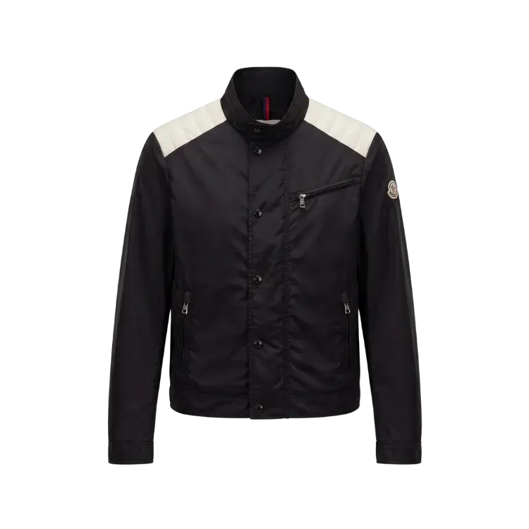 Jaqueta Moncler Vintage Biker Black