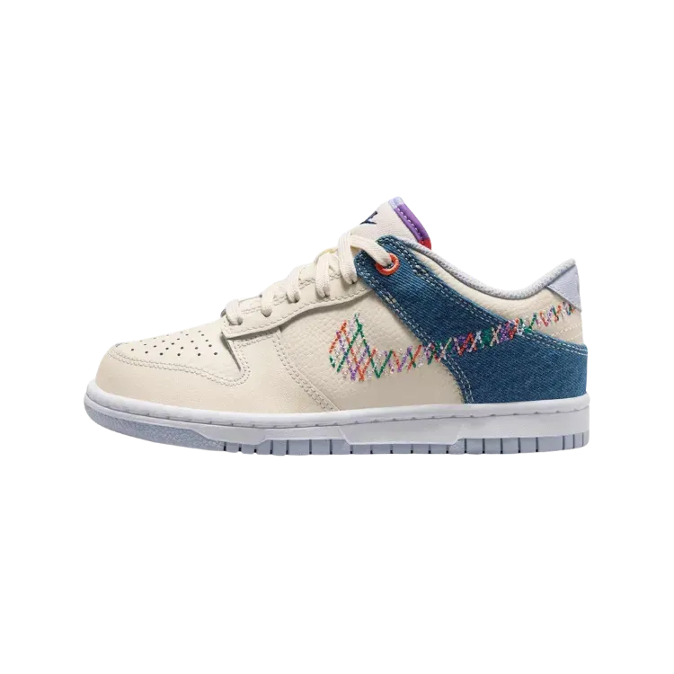 Nike Dunk Low Beige Light Bone Infantil