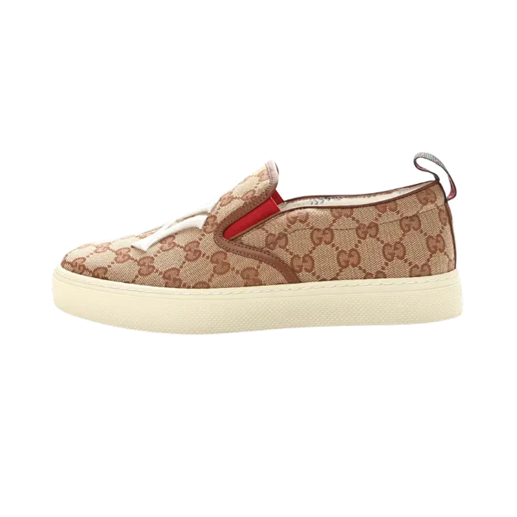 Gucci Slip On NY Yankees Embroided Ruggine Rust