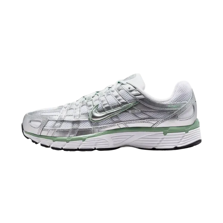 Nike P-6000 Metallic Silver White Steam
