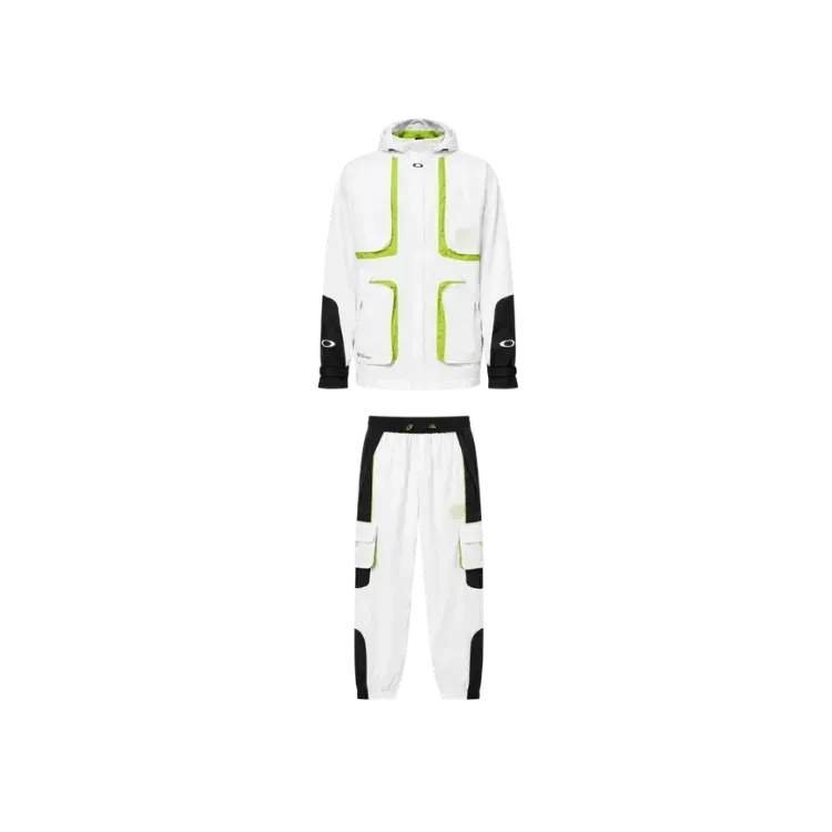 Conjunto Oakley Jaqueta e Calça Mad Lan White