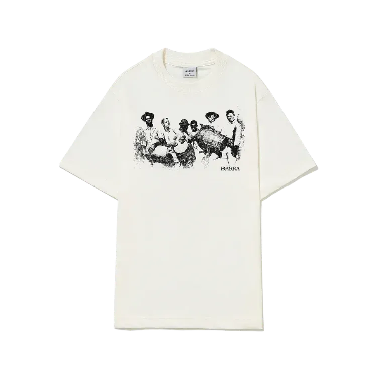Camiseta Barra Crew Congada Off White