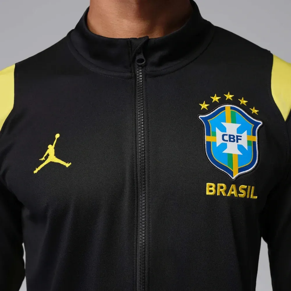 NIKE Jordan Brasil ハーフジップ ジャージ L NIKE Jordan サッカー