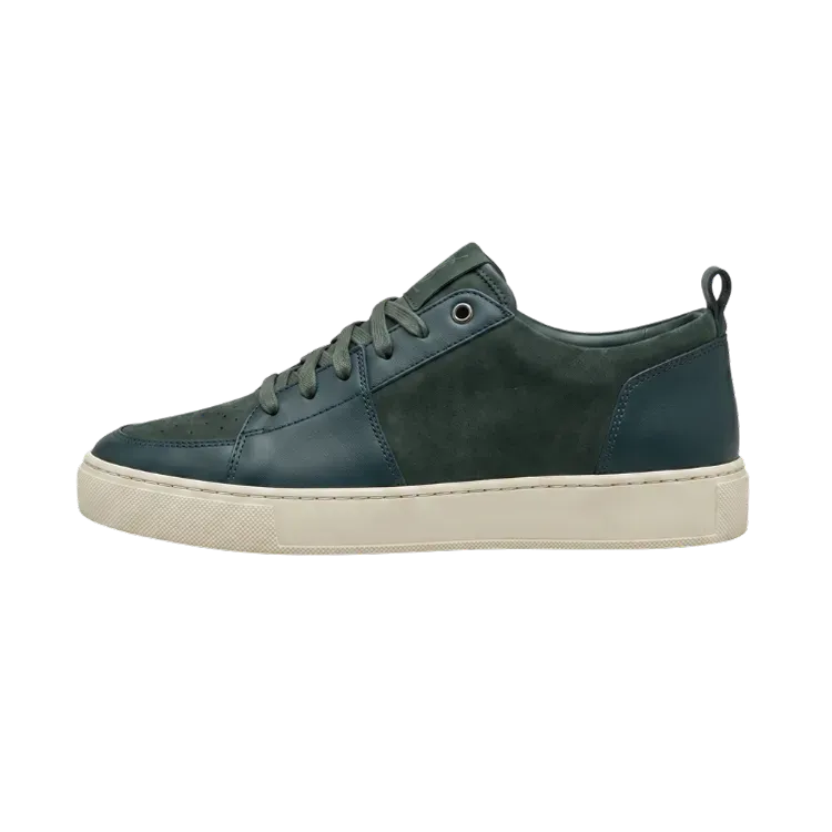 Yves Saint Laurent Vintage Sneaker Suede Green Navy