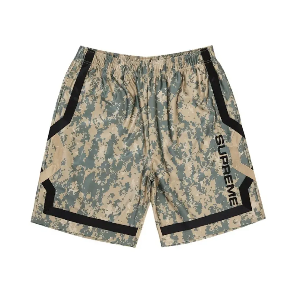 Shorts Supreme Chain Link Basketball Digital Camo SS26-W19 - Droper
