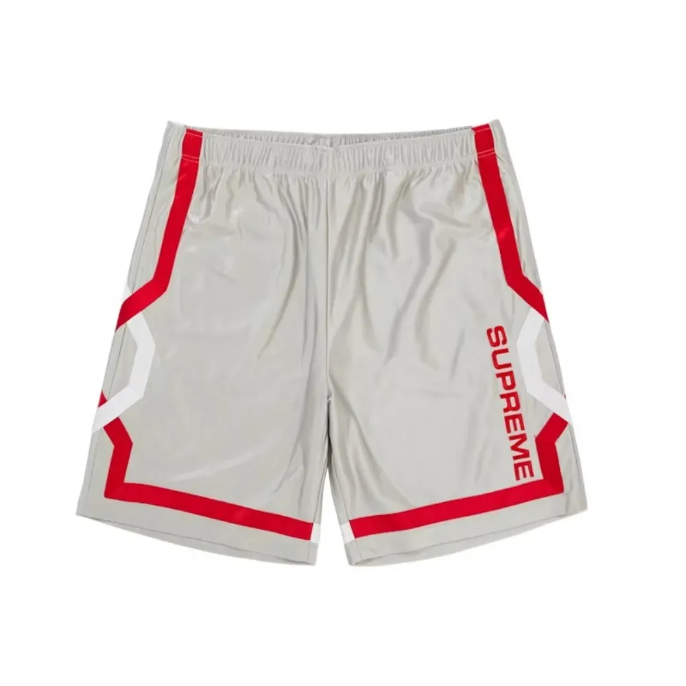 Shorts Supreme Chain Link Basketball White SS26-W19 - Droper