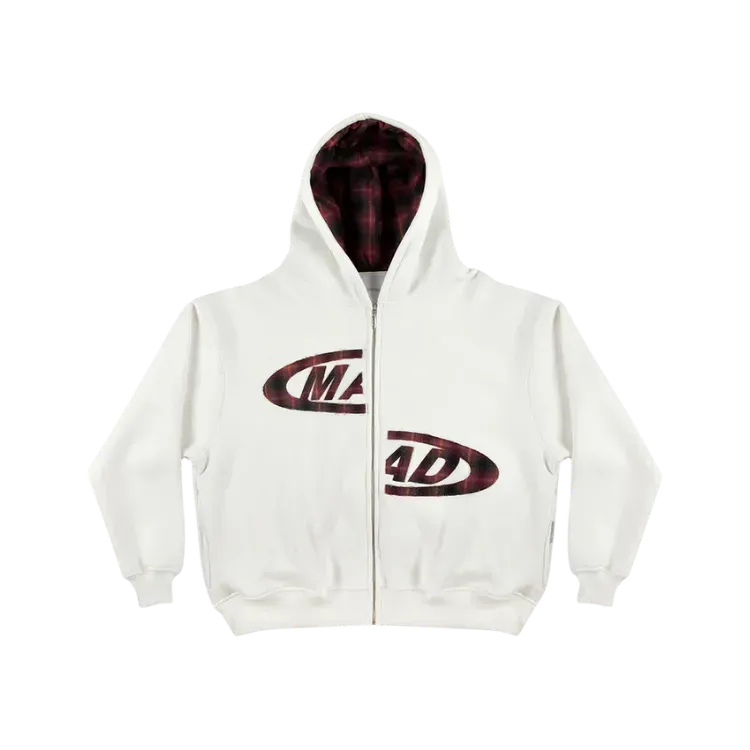 Moletom Mad Enlatados Portal Xadrez Off White