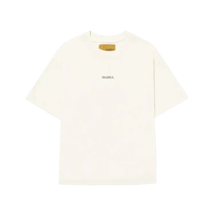 Camiseta Barra Crew Barra Logo Off White