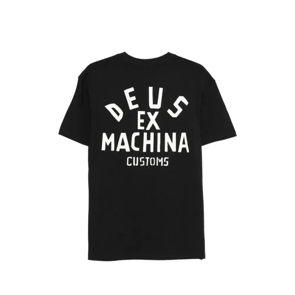 FLUX ✖︎Deus ex Machina SR Mサイズ Camiseta Deus Ex Machina Pisstin Black - Droper