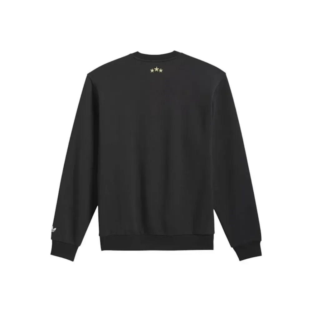 Imagem Thrasher x adidas Moletom Argentina Crewneck Black