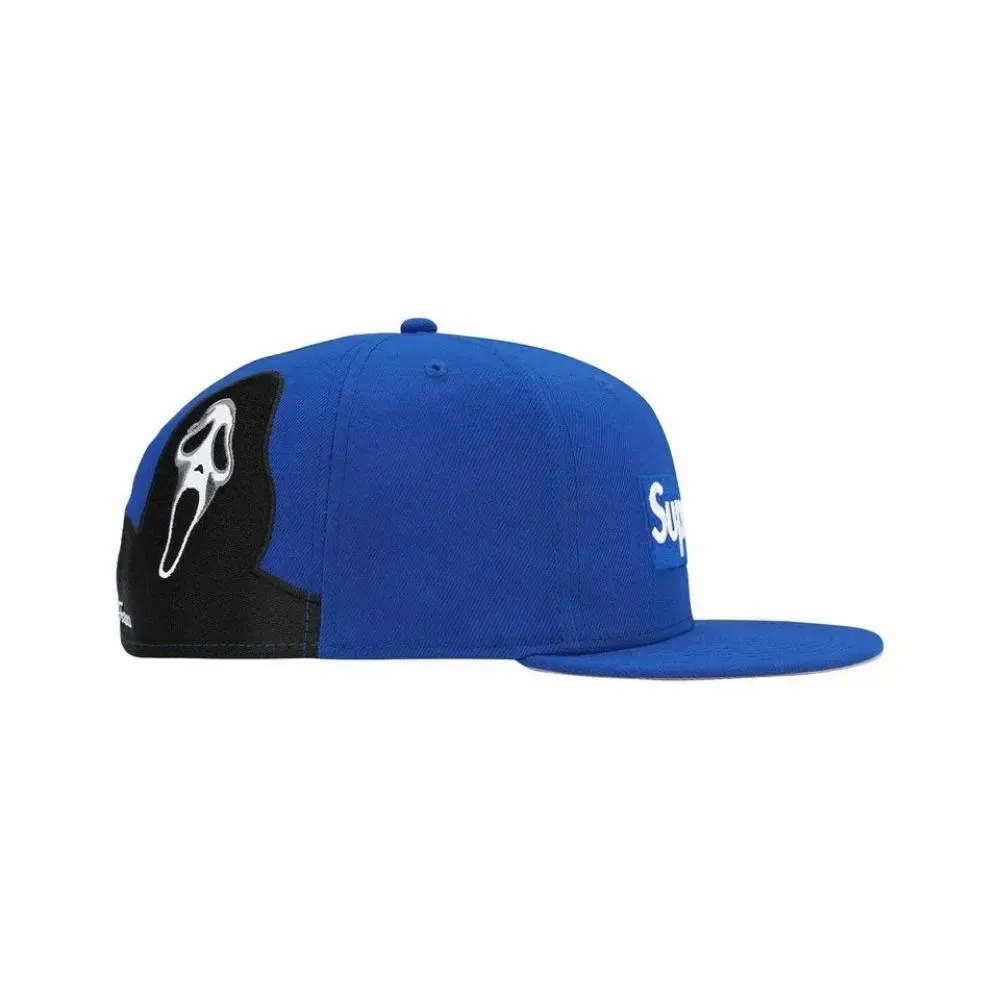 Ghostface x New Era x Supreme Boné Box Logo Royal SS26-W19 - Droper
