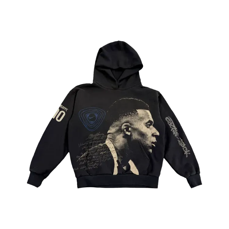 Cactus Jack x Nike Moletom Athletes Series Hoodie Mbappé Black