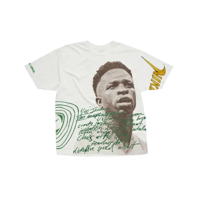 Cactus Jack x Nike Camiseta Athletes Series Vini Jr Tee White