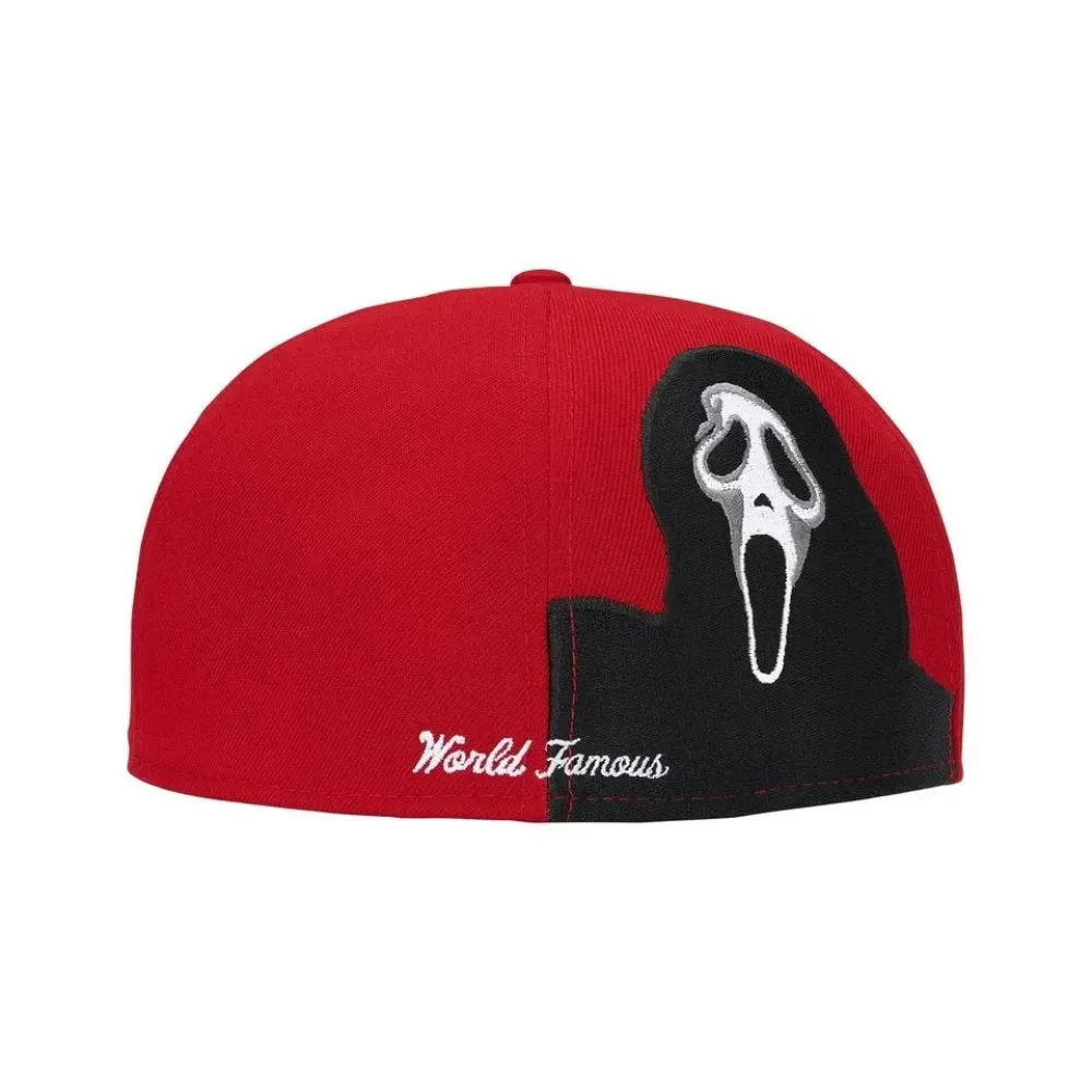 Ghostface x New Era x Supreme Boné Box Logo Red SS26-W19 - Droper