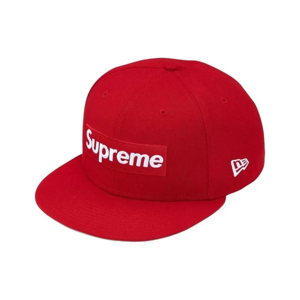 Ghostface x New Era x Supreme Boné Box Logo Red SS26-W19 - Droper