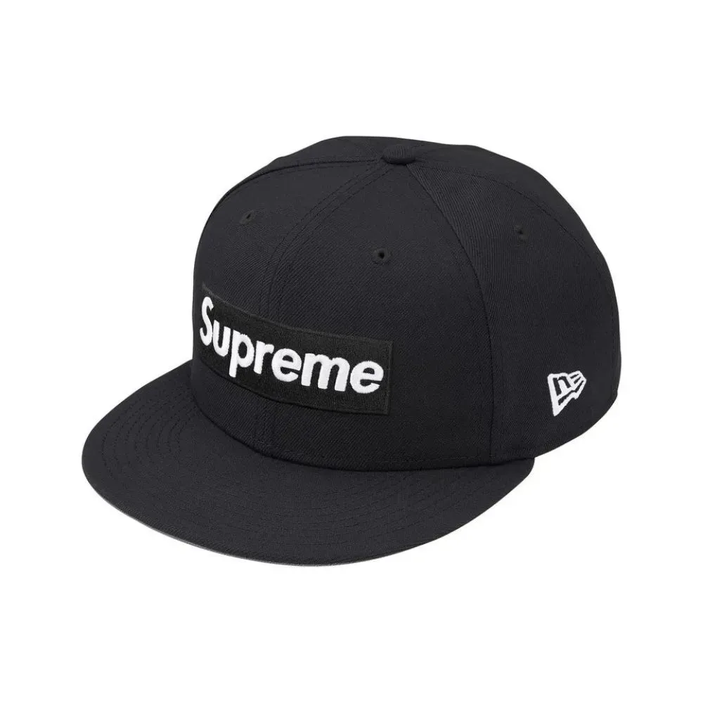 Ghostface x New Era x Supreme Boné Box Logo Black SS26-W19 - Droper