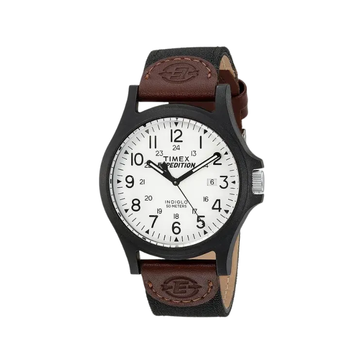 Noah x Timex Relógio Moon Phase Brown Gold 37 mm - Droper