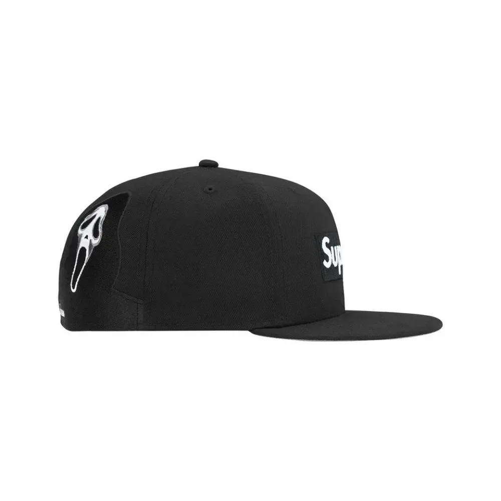 Ghostface x New Era x Supreme Boné Box Logo Black SS26-W19 - Droper
