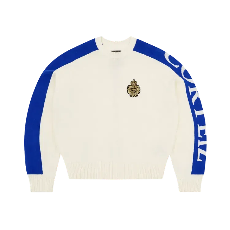Camiseta Corteiz Long Sleeve Herald Waffle Thermal Black - Droper